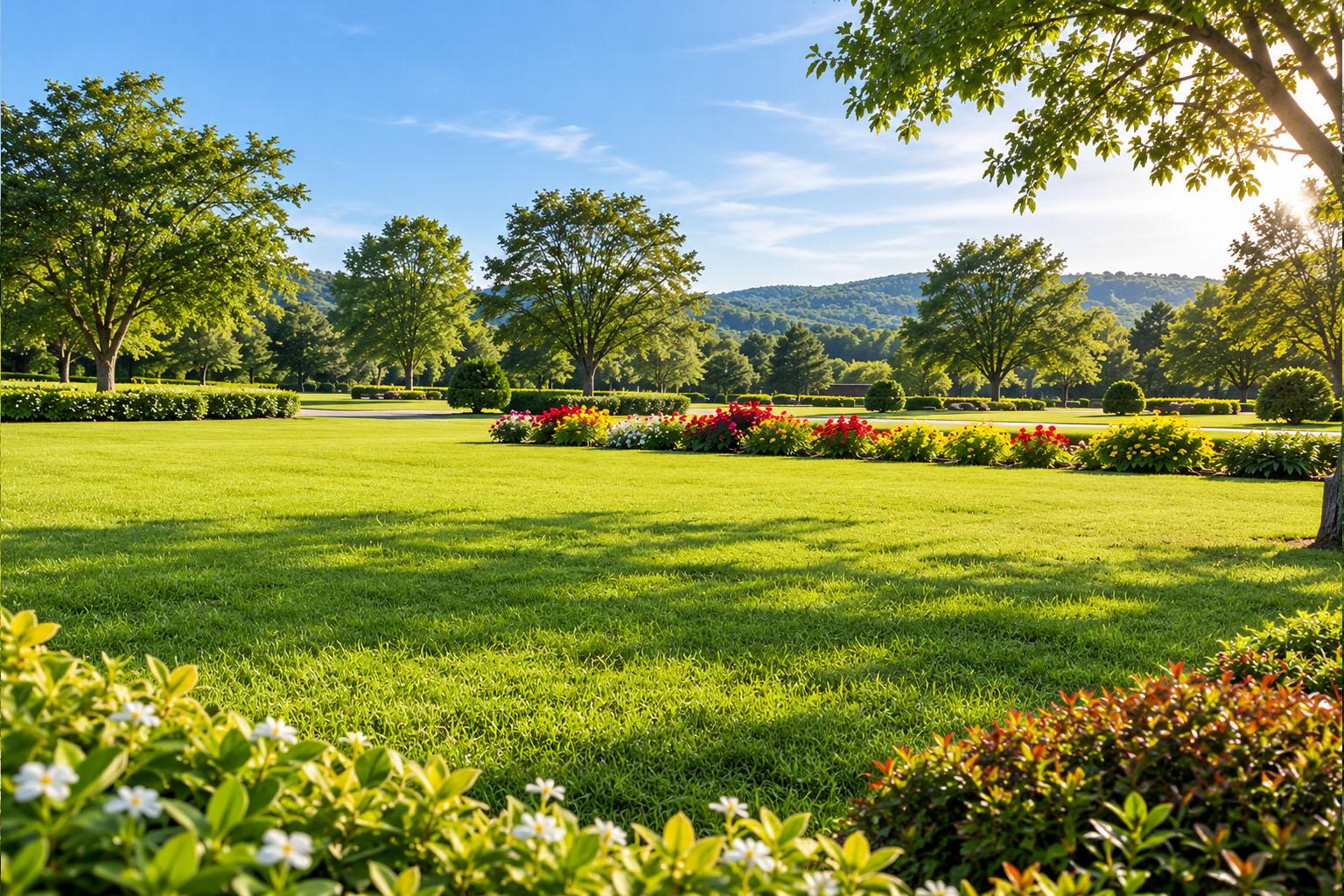 Garden Area landscape view